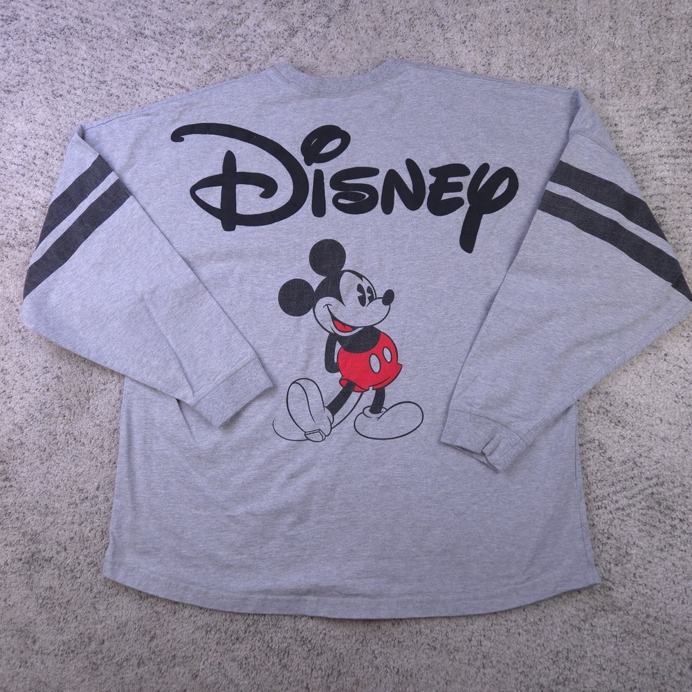 Disney Spirit Jersey Youth XL Mickey Mouse Long Sleeve Shirt Top Boys Girls